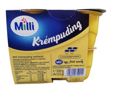 Milli Vanilla Cream Pudding 500g