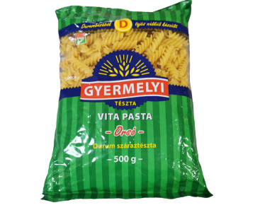 Gyermelyi Durum Fusili Pasta 500g