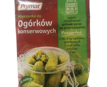 Prymat Pickled Cucumbers Mix 40g