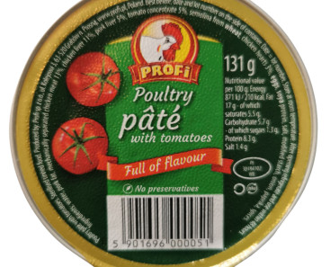 Profi Chicken Pate with Tomatoes 131g