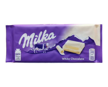 Milka White Chocolate 100g