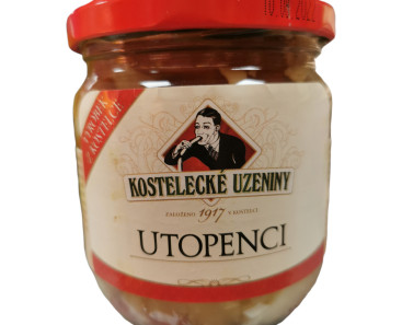 Kostelecke Uzeniny Utopenci Pickled Sausages 380g