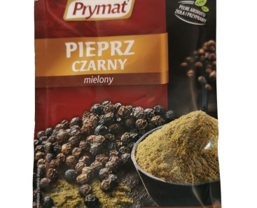 Prymat Ground Black Pepper 20g