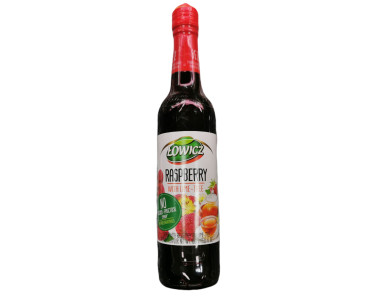 Lowicz Syrup Raspberry with Lime Tree 400ml