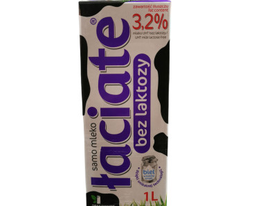 Laciate UHT 3.2% Full Fat Lactose Free Milk 1L