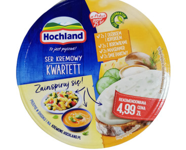 Hochland Soft Cheese Kwartett 180g