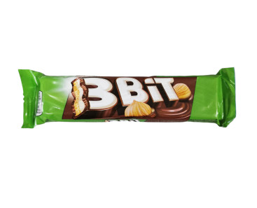 3Bit Hazelnut Chocolate Bar 46g