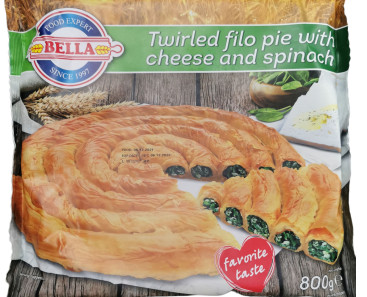 Bella Cheese Spinach Twirled Filo Pie 800g