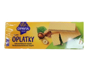 Opavia Oplatky Wafers with Hazelnut Cream 146g