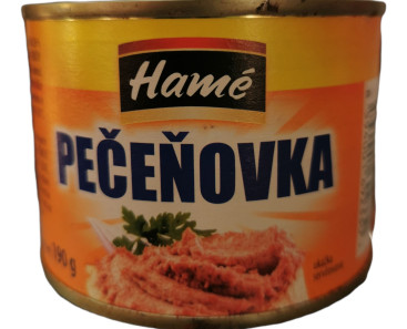 Hame Pecenovka Jatrovka Pork Liver Pate 190g