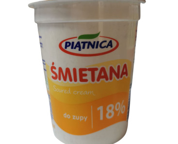 Piatnica Sour Cream 18% 400ml