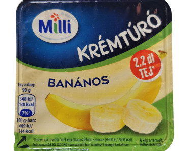 Milli Cheese Cream Banana 90g