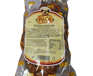 Pece Sweet Bread with Raisins 400g